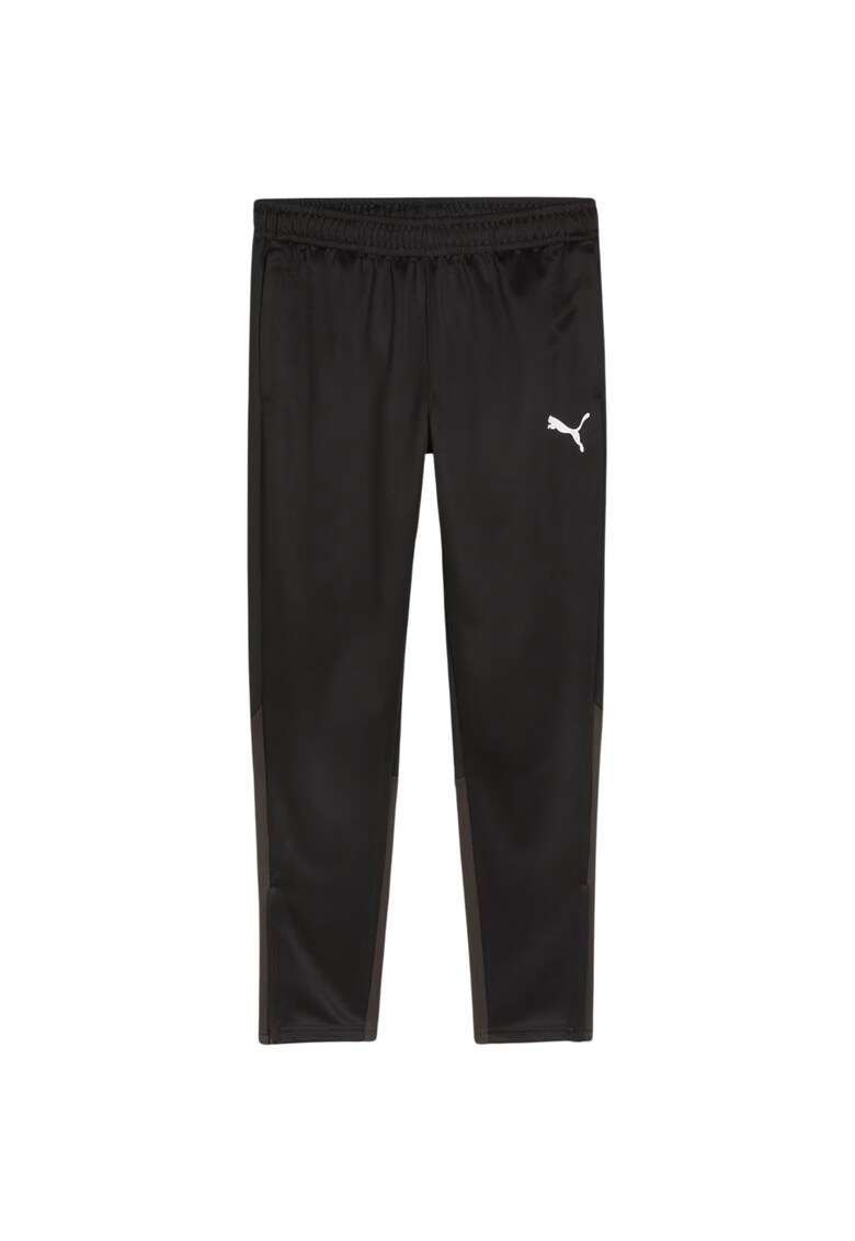 Pantaloni sport barbati Team Goal - negri - poliester reciclat - cu talie elastica