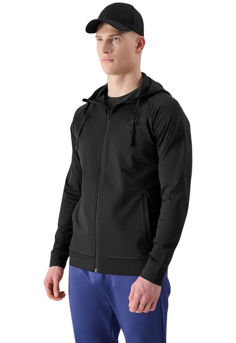 Hanorac barbati WSS25TFSWM512 - casual - confortabil - negru - bumbac