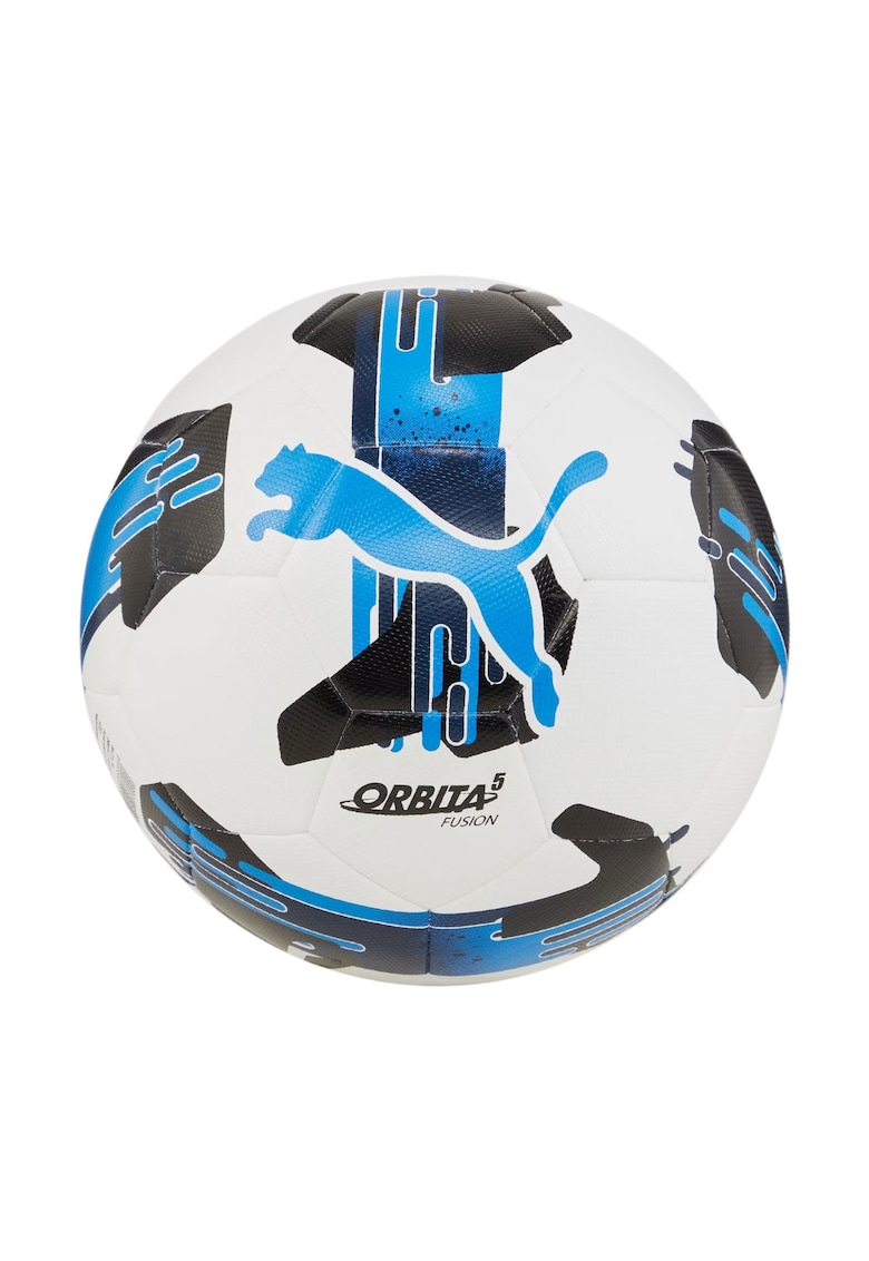 Minge fotbal Orbita 5 Fusion alb-albastru-negru -