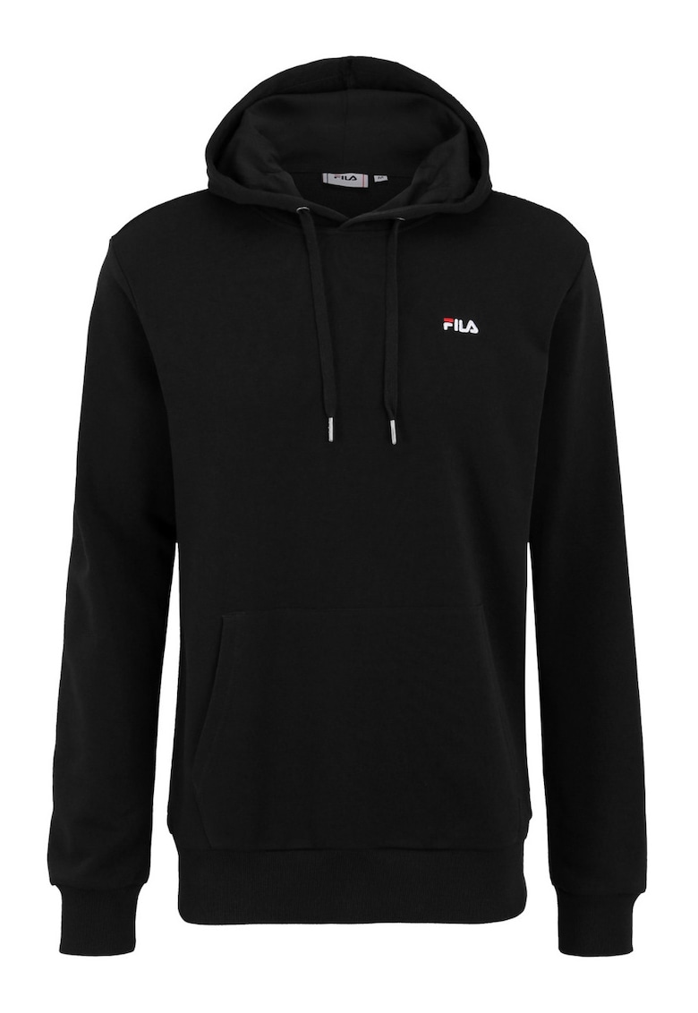 Hanorac barbati Lumezzane - negru - 70% bumbac - 30% poliester - gluga reglabila - buzunar cangur