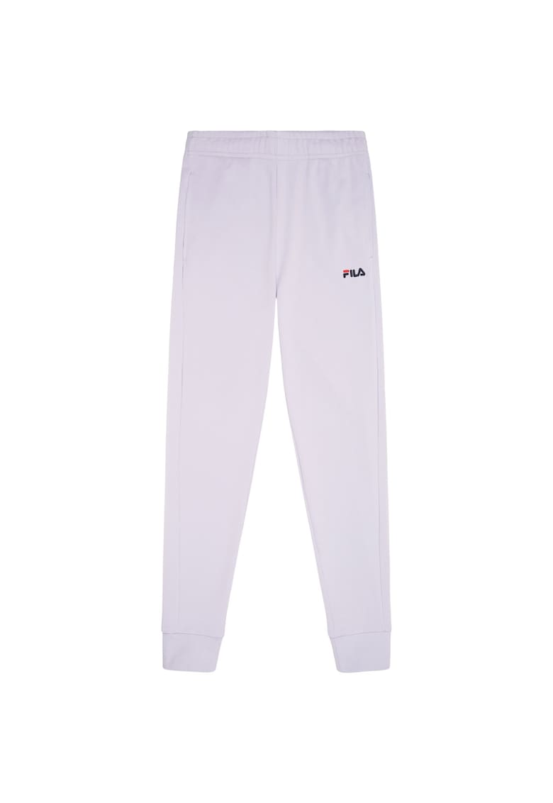 Pantaloni sport dama Lucera - talie elastica - Alb