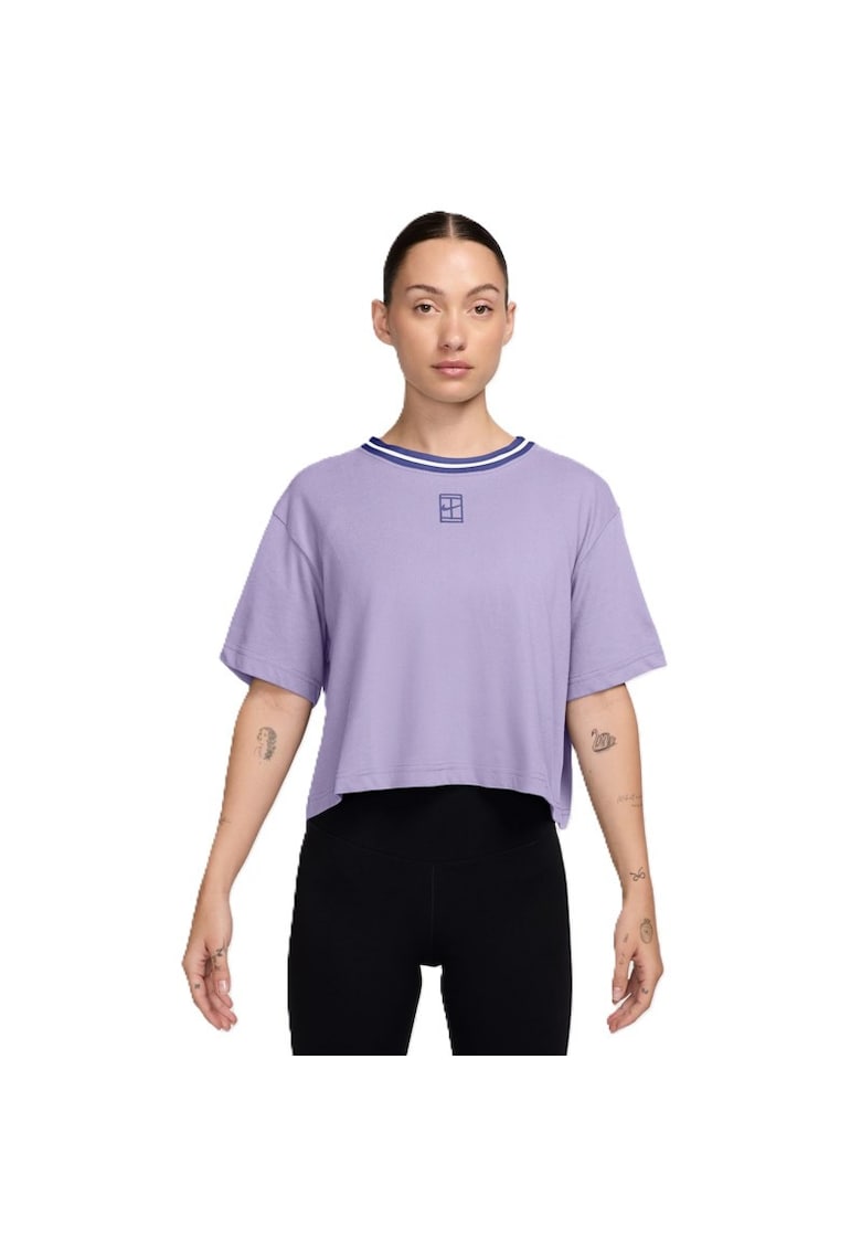 Tricou W NK DF HERITAGE SS CROP TEE-HJ3640-515