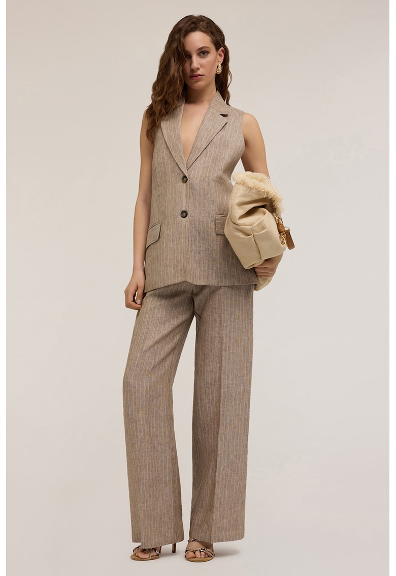 Vesta de in cu dungi