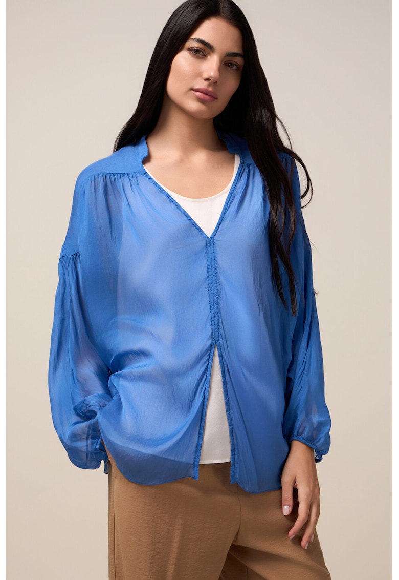 Bluza lejera de satin