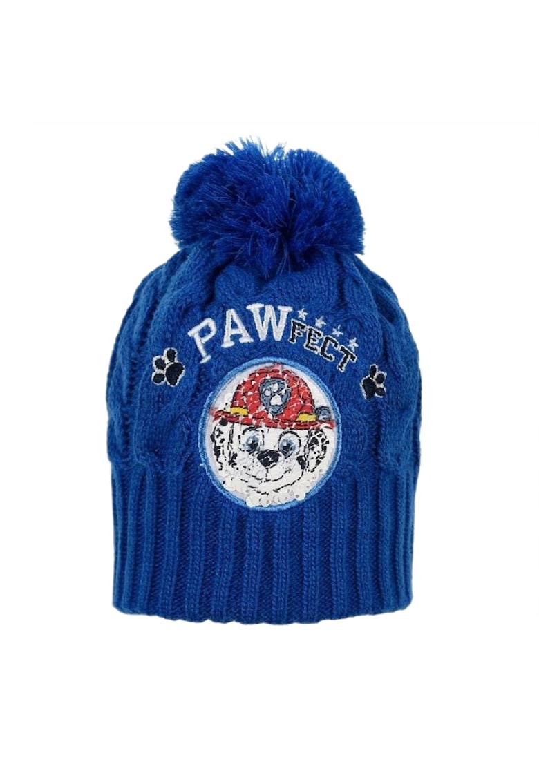 Set Caciula si Manusi Albastru - 100% Acril Set Caciula si Manusi Albastru - 100% Acril