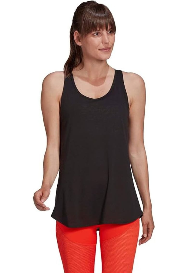 Maiou sport  negru - respirabil - pentru alergare si drumetii - fara maneci - femei -