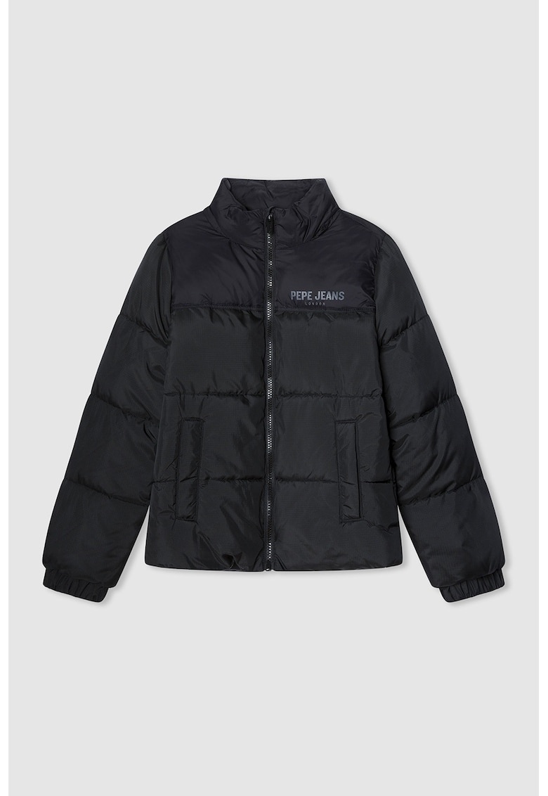 Jacheta cu logo si 2 buzunare laterale