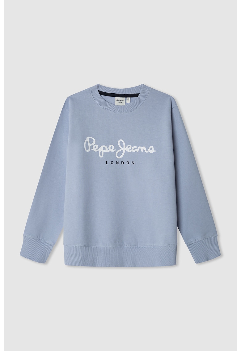 Bluza de trening din bumbac cu imprimeu logo