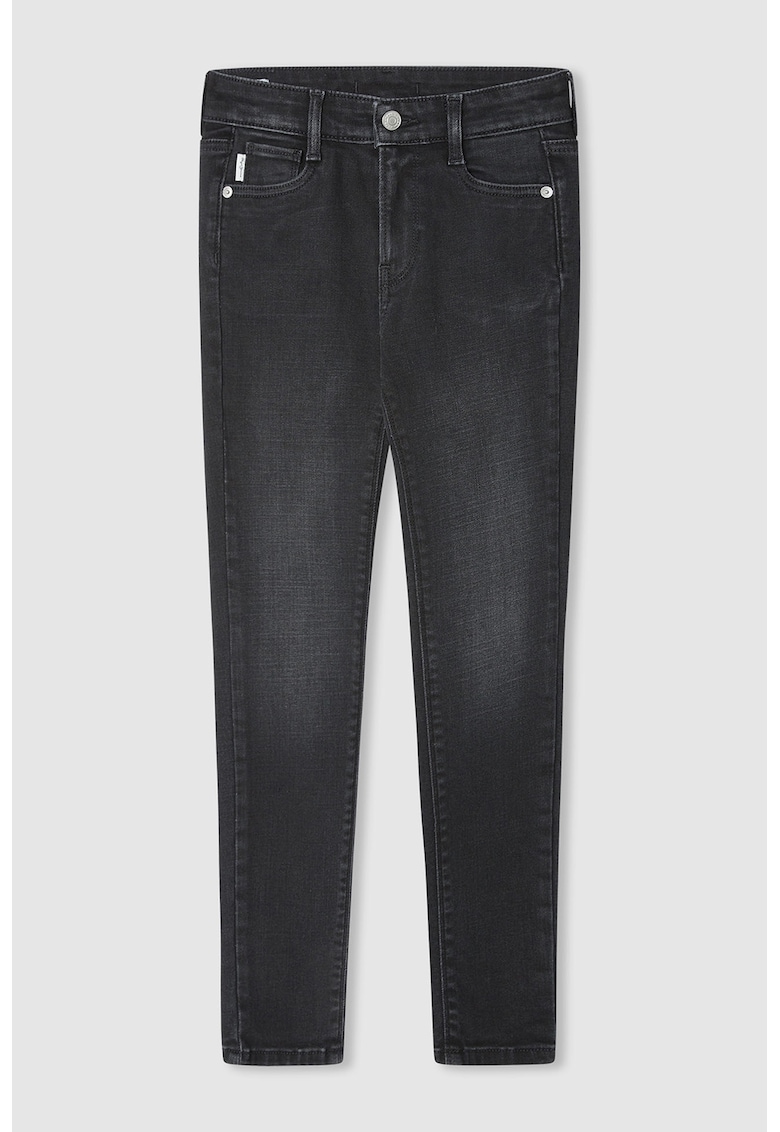 Blugi skinny - Negru