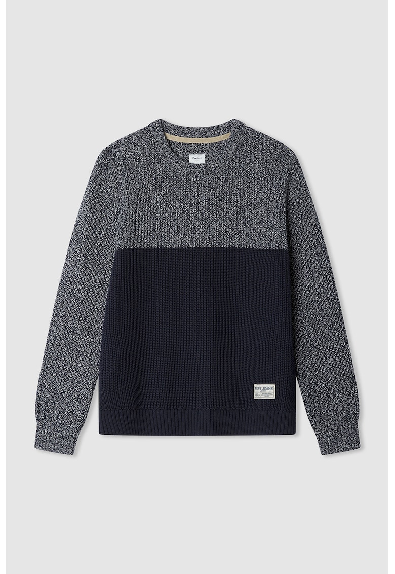 Pulover cu doua nuante