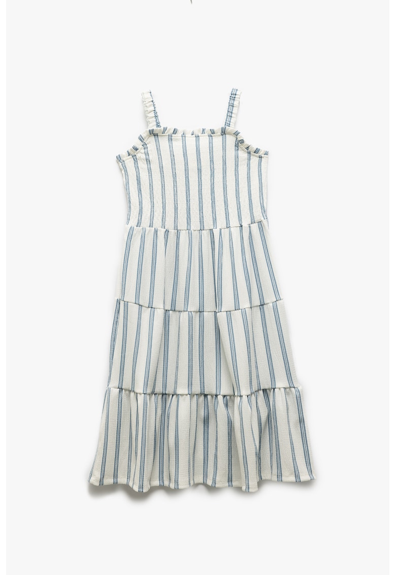 Rochie evazata cu model in dungi