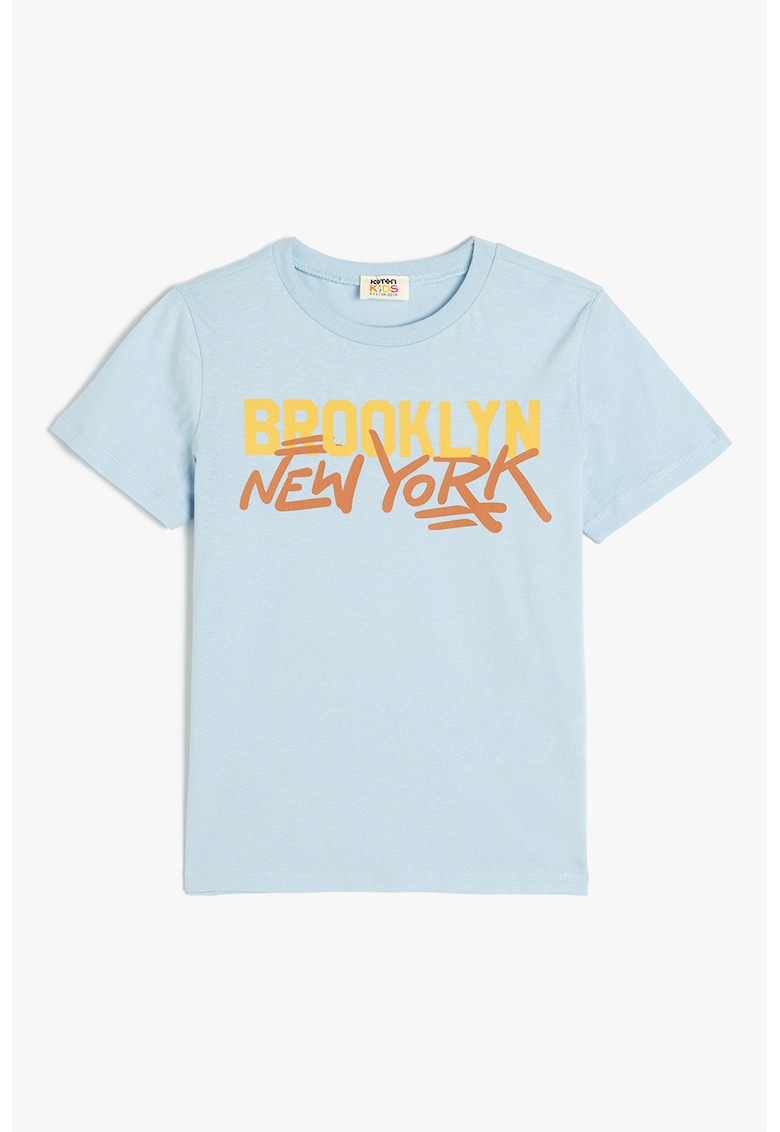 Tricou din bumbac cu text