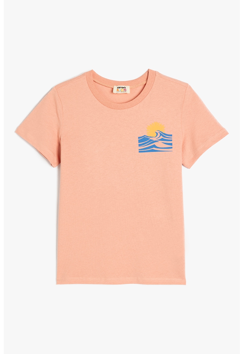 Tricou cu imprimeu pe partea din spate