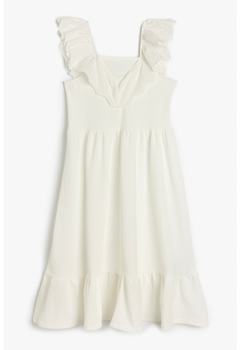 Rochie midi cu croiala evazata