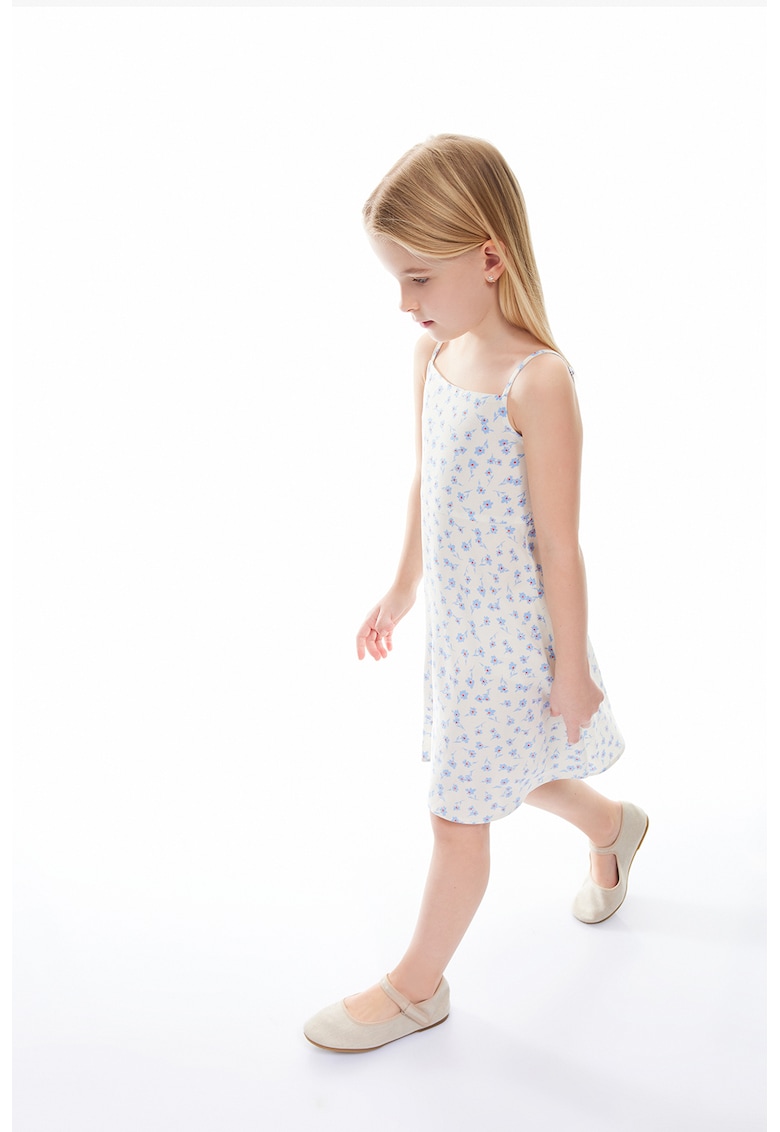 Rochie midi cu model floral