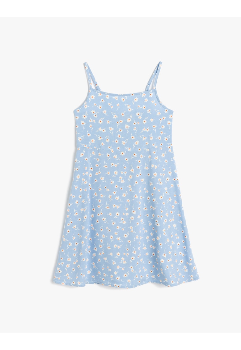 Rochie midi cu model floral