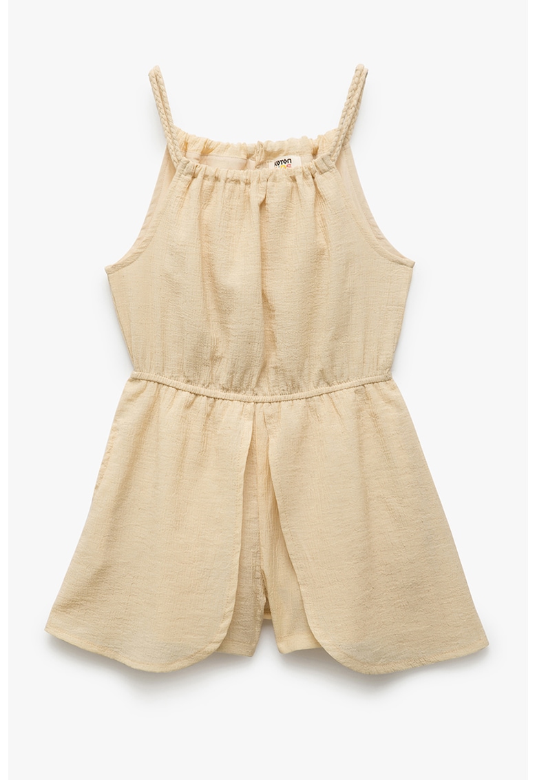 Salopeta scurta din amestec de in