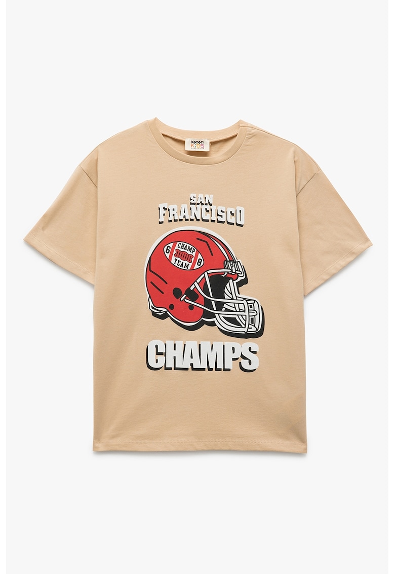 Tricou din bumbac cu imprimeu