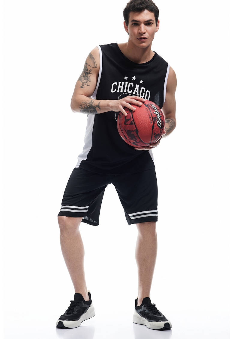 Pantaloni uni cu snur in talie