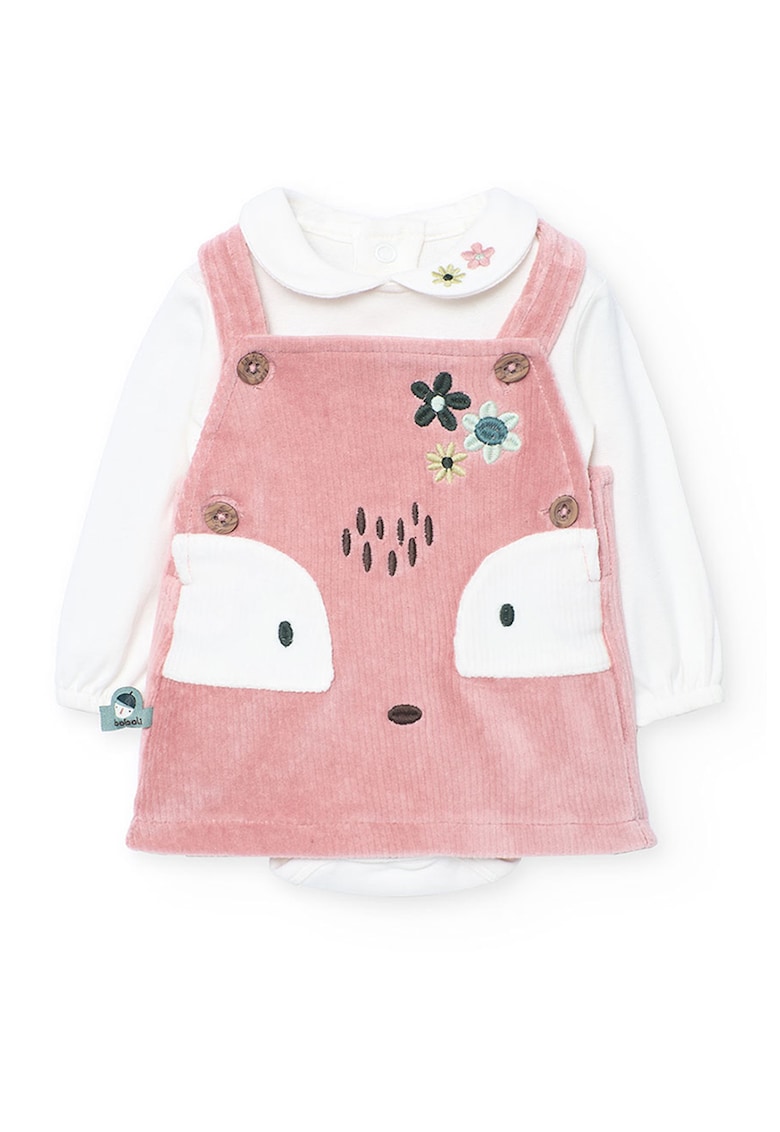 Set de body si salopeta din reiat - 2 Piese