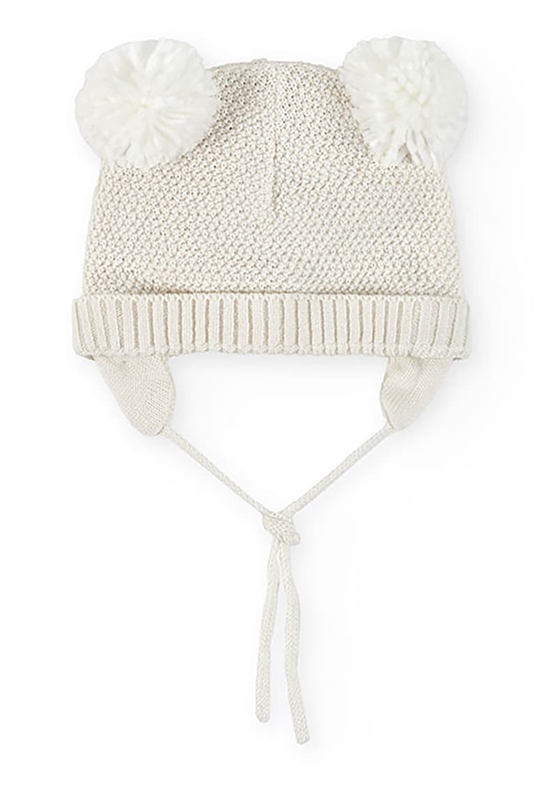 Caciula tricotata de iarna cu ciucuri