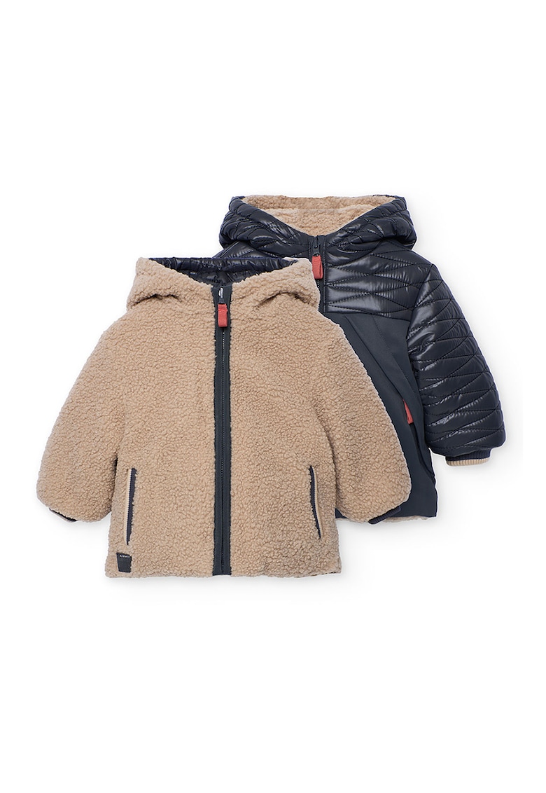 Jacheta reversibila cu gluga