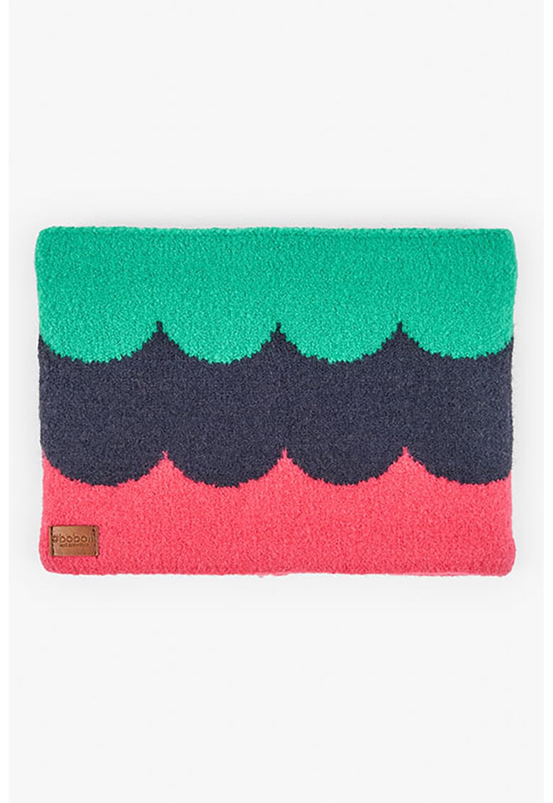 Fular circular cu imprimeu geometric