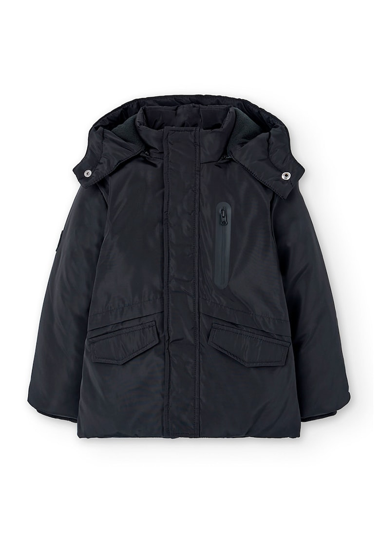 Geaca cu buzunare si gluga