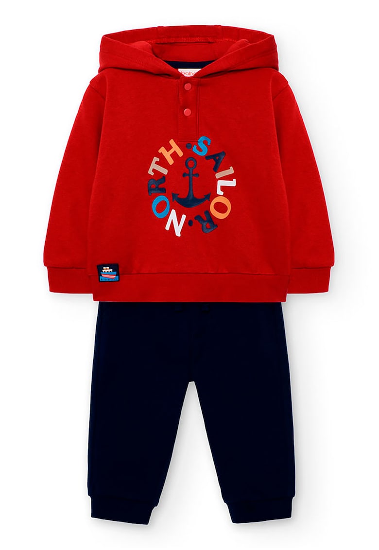 Set de hanorac si pantaloni cu imprimeu - 2 Piese