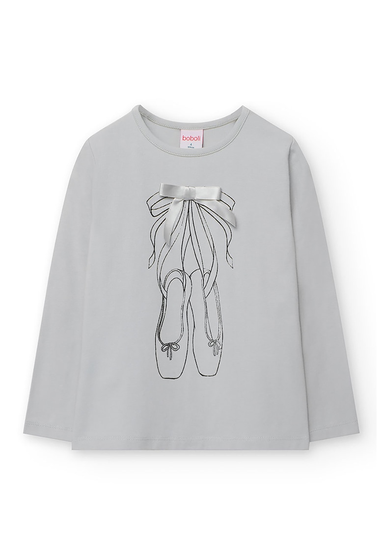 Bluza cu decolteu rotund