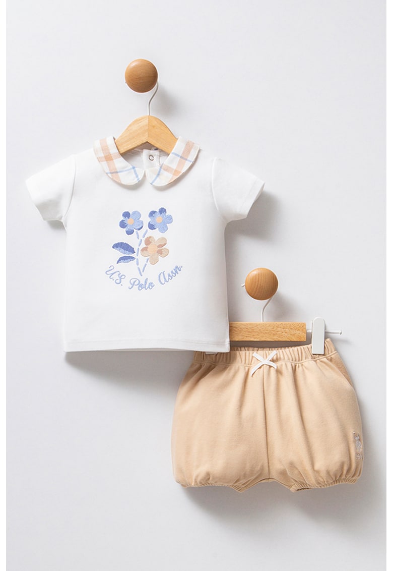 Set de imbracaminte cu imprimeu floral - 2 Piese