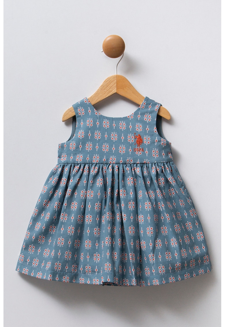 Rochie evazata cu imprimeu