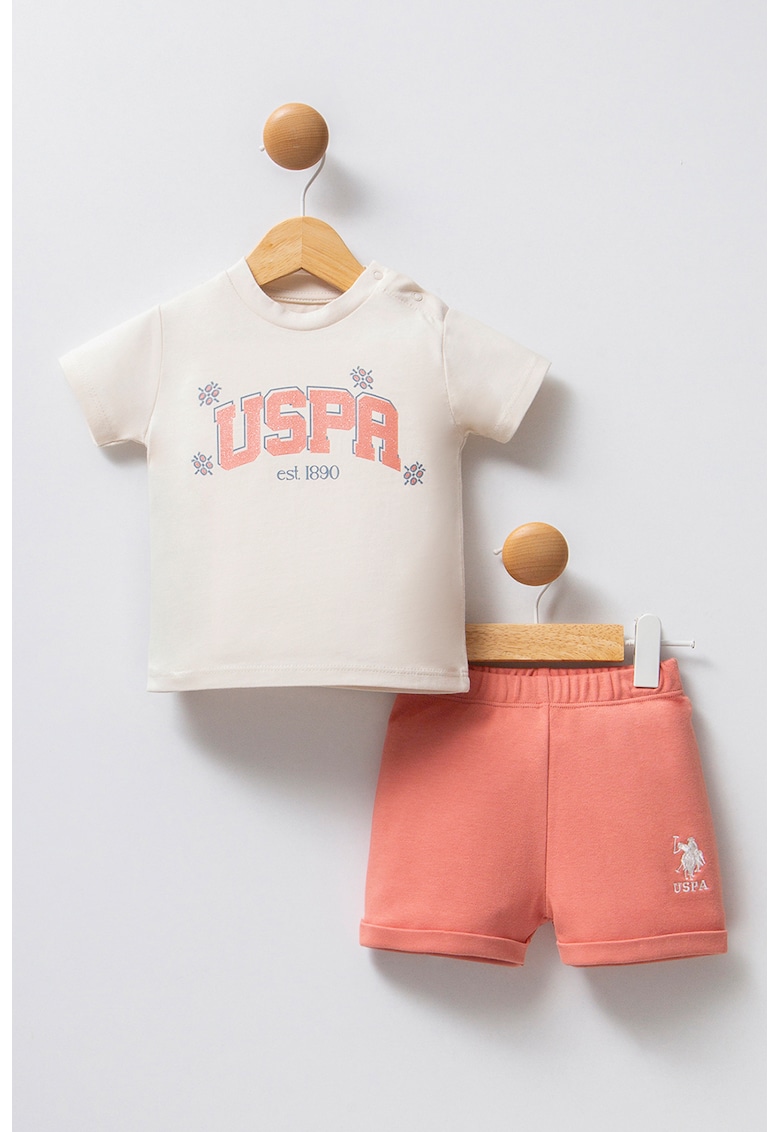 Set de imbracaminte cu imprimeu logo - 2 Piese