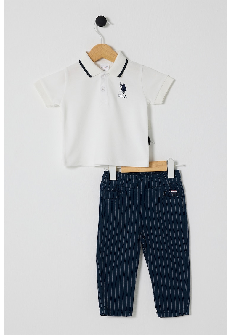 Set de tricou polo si pantaloni - 2 Piese Set de tricou polo si pantaloni - 2 Piese