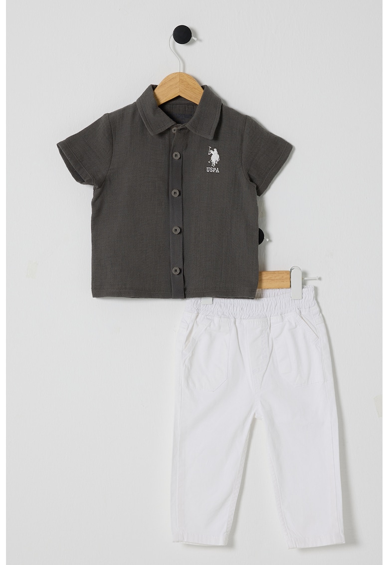 Set de tricou polo si pantaloni - 2 Piese