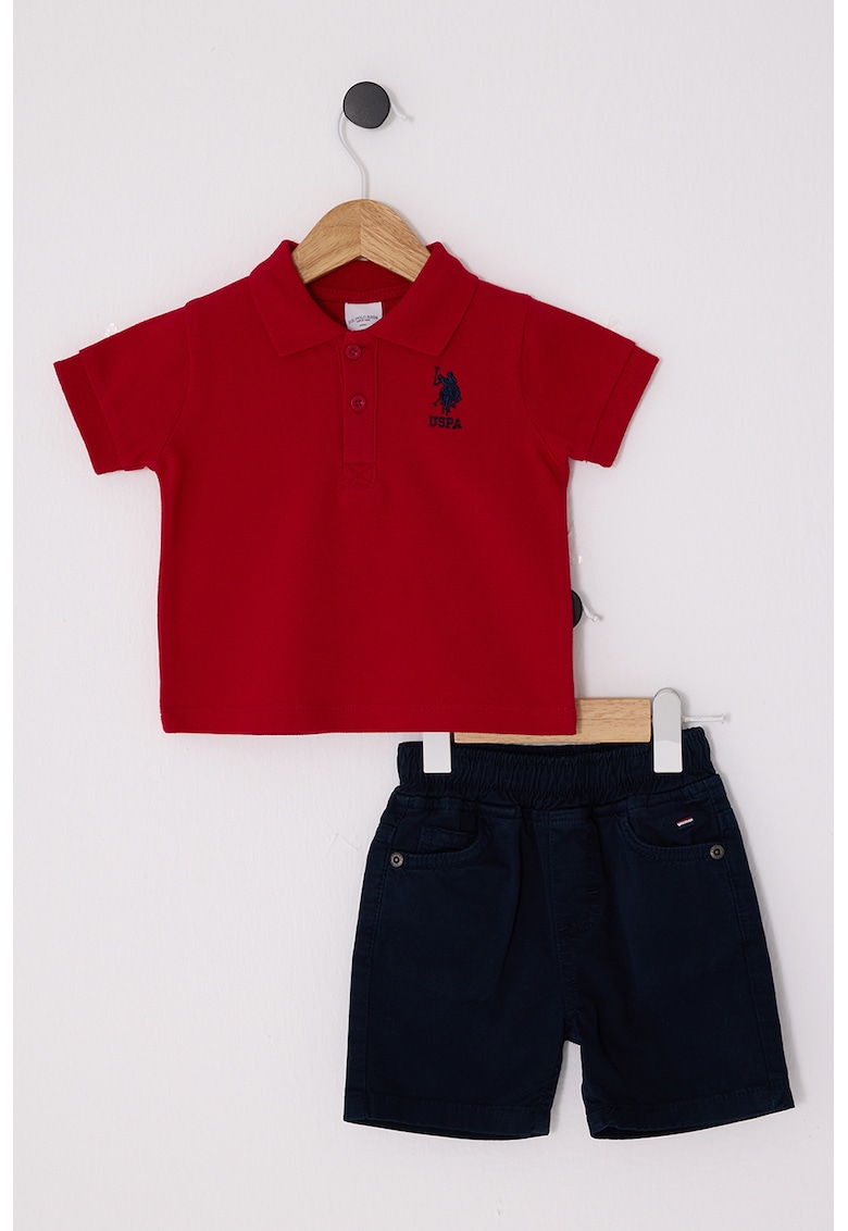 Set de tricou cu imprimeu si pantaloni - 2 Piese