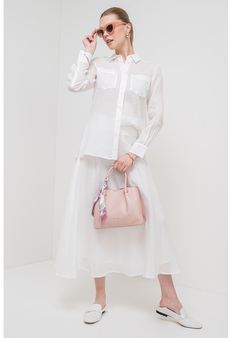 Camasa cu buzunare pe piept Agamie Ramie