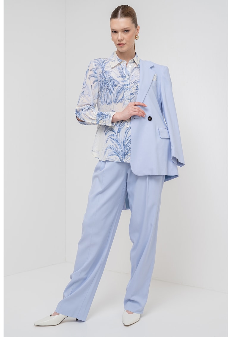 Camasa de matase cu model cu buline Conio