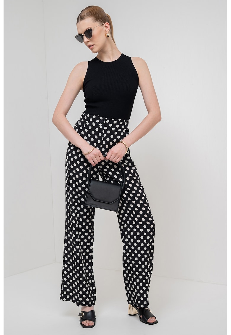 Pulover slim fit din tricot - fara maneci Folco