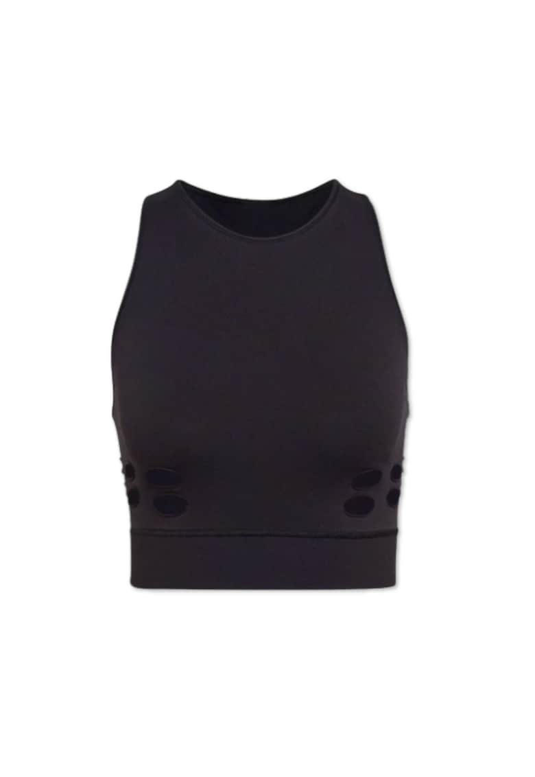 Top sport  poliamida/elastan - negru -