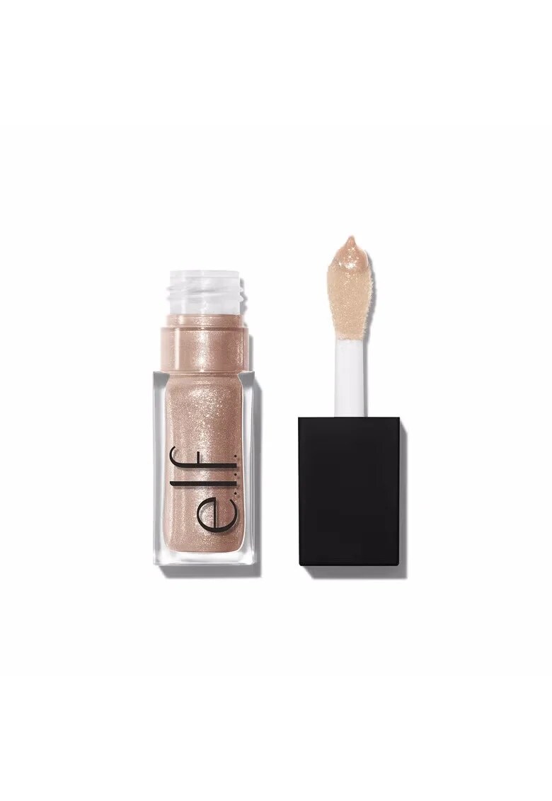 Ulei de buze stralucitor e.l.f Cosmetics Glow Reviver Lip Oil Glimmer Finish 83046 Crystal Baller - 7.6ml