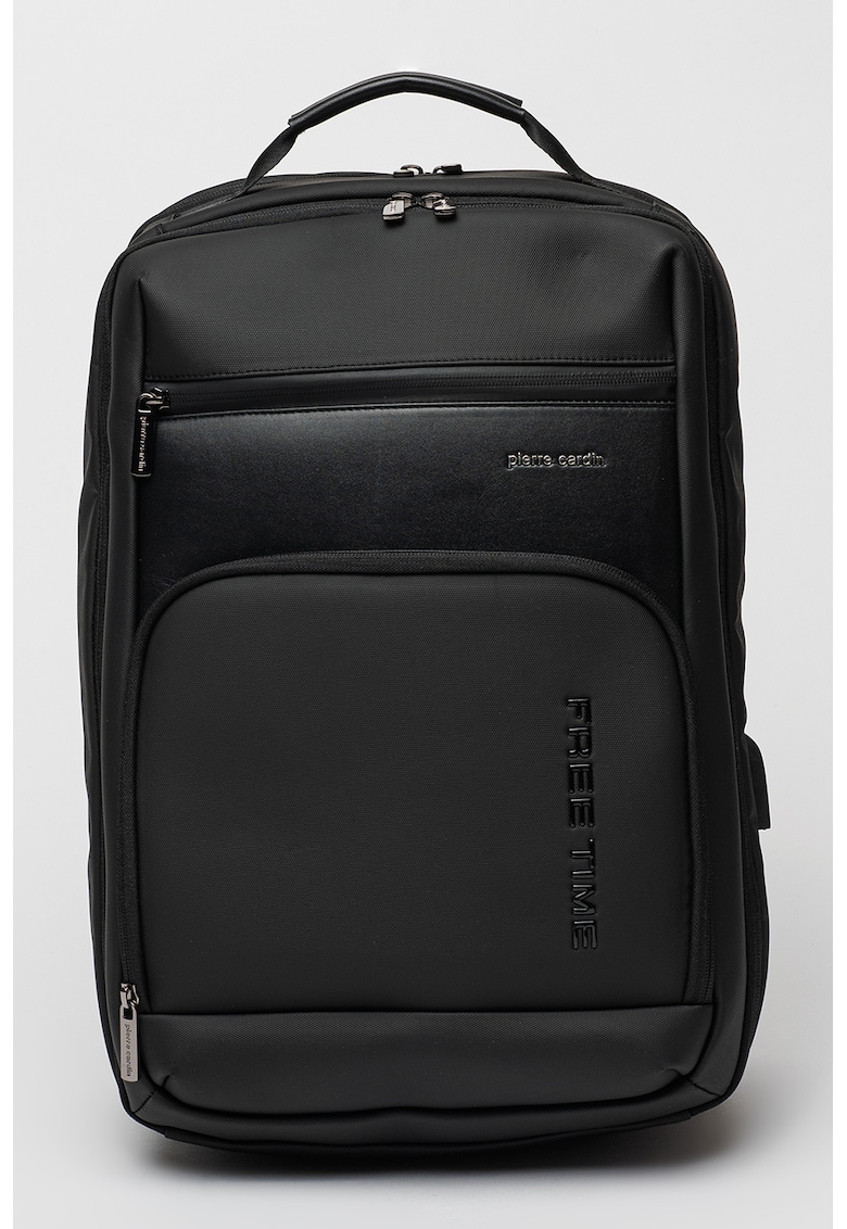 Rucsac de piele ecologica cu buzunare multiple