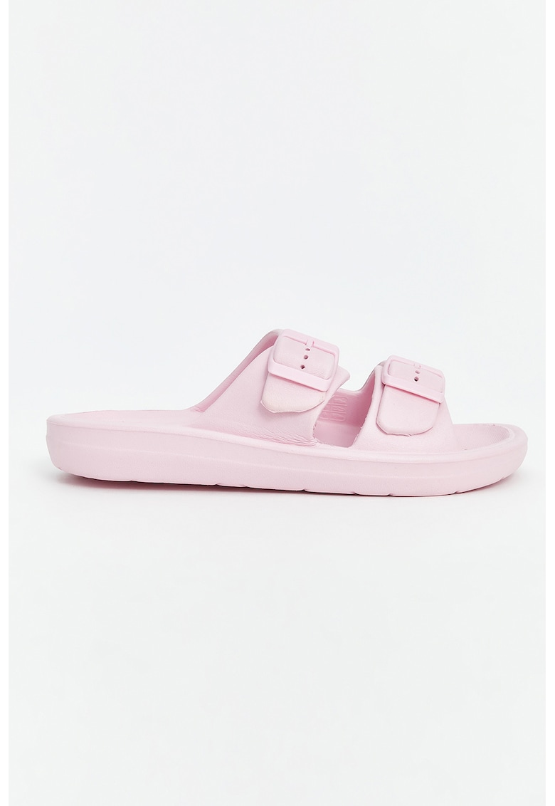 Papuci cu catarama - Roz - Papuci cu catarama - Roz -