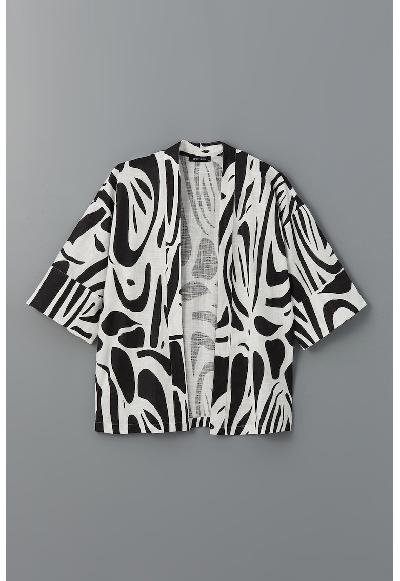 Chimono de bumbac cu model