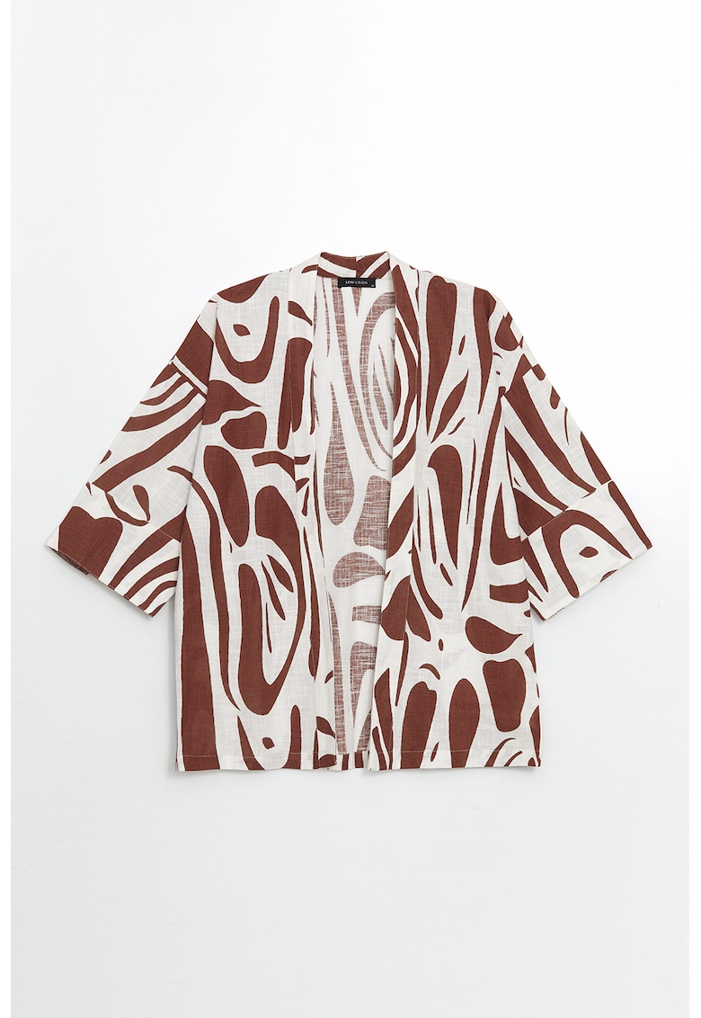 Chimono de bumbac cu model