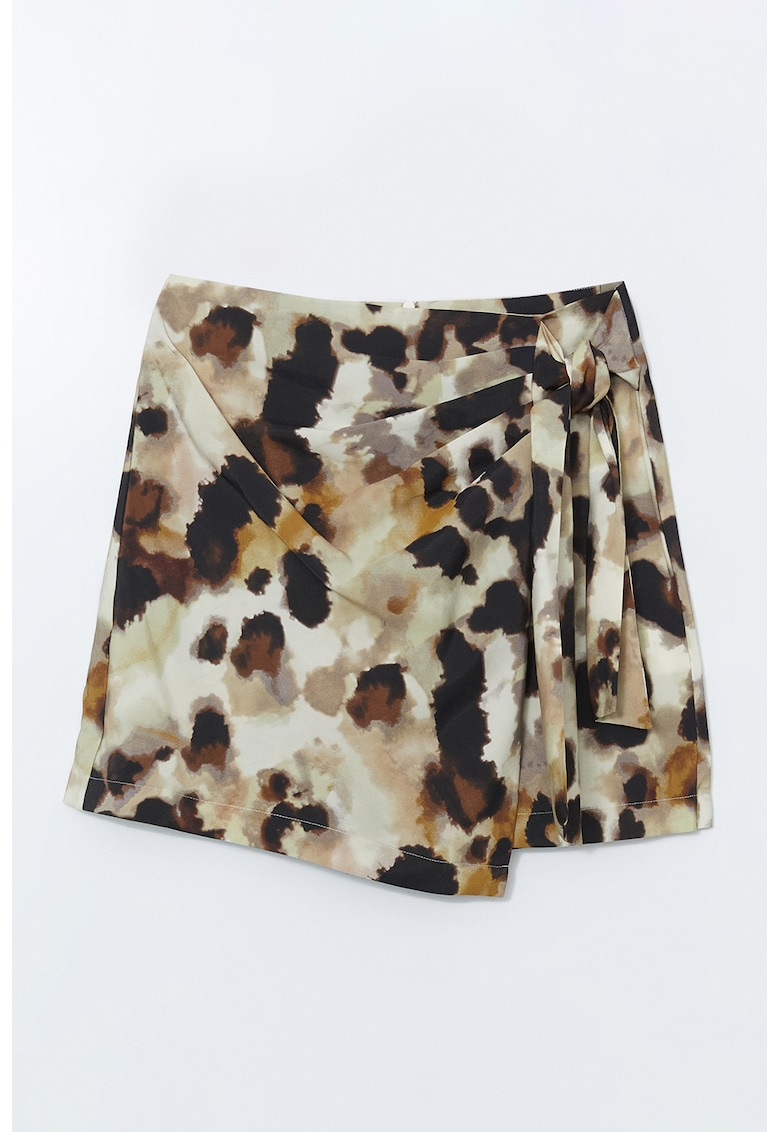 Fusta-pantalon cu model petrecut