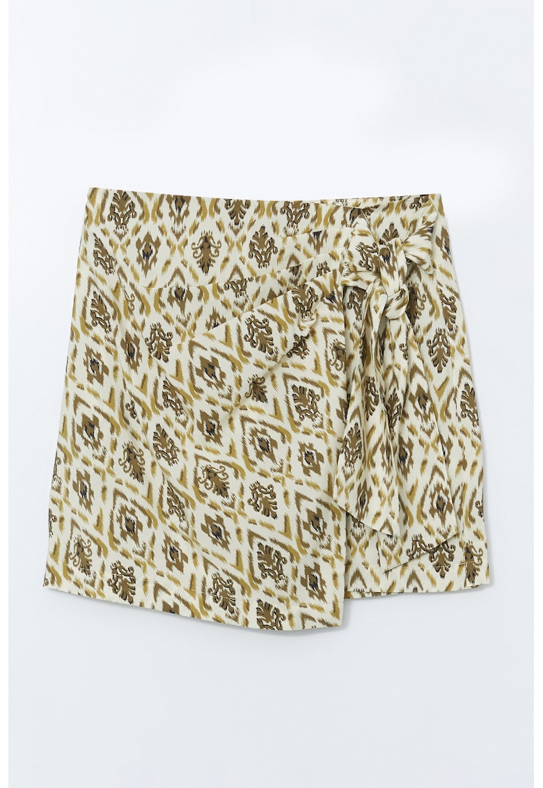 Fusta-pantalon cu model petrecut Fusta-pantalon cu model petrecut