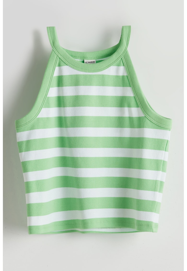 Top slim-fit - Verde