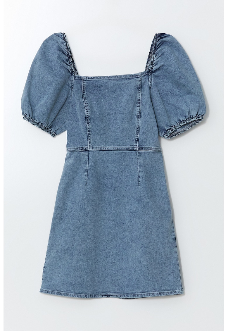 Rochie mini cu decolteu patrat