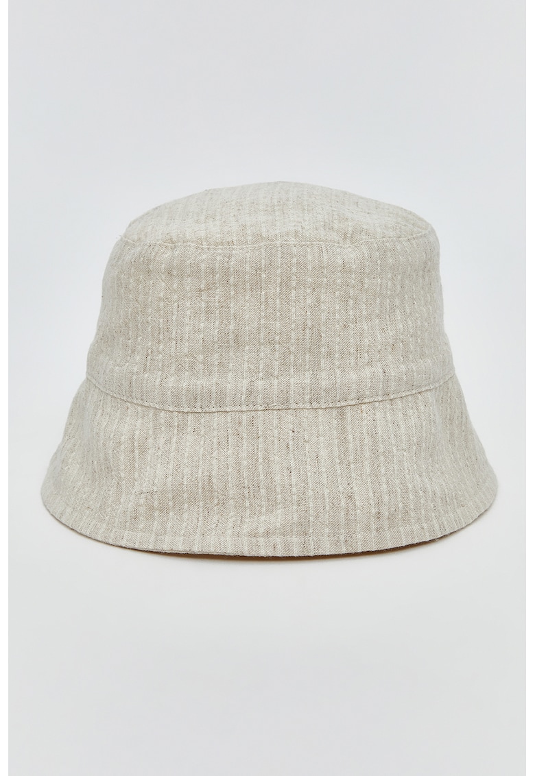 Palarie bucket ajustabila din amestec de in Palarie bucket ajustabila din amestec de in